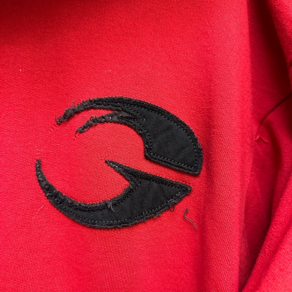 GASP Distressed Hoodie Size L - Picture 4 of 6